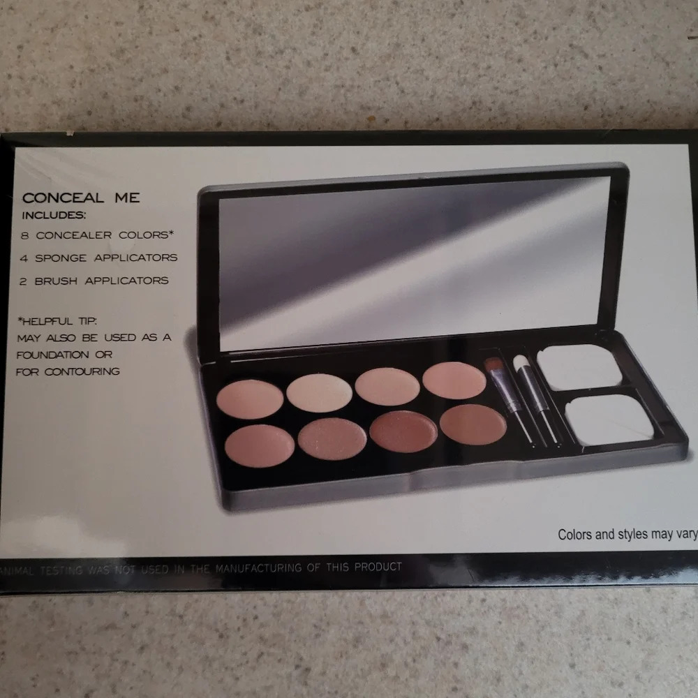 Makeover Essentials B Me Conceal Me Concealer Set 8 Colors Foundation Concealer - Picture 7 of 8